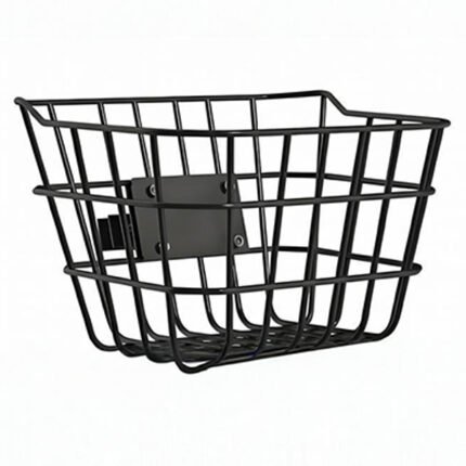 Small basket for scooter with fixed holder for electric&kick scooter 50LB capacity